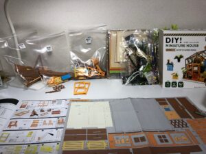 DIY！ミニュチュアハウス作り
