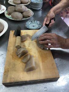 コンニャク作り