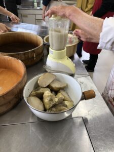 コンニャク作り