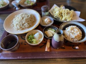 舞茸天ぷら膳